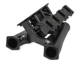 Holley 820202 Sniper EFI Fabricated Intake Manifold Dual Plenum 92mm LS1/2/6, Rail Kit - Blk