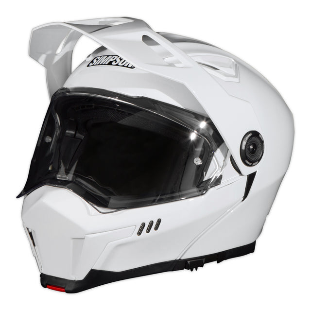 Simpson Motorcycle Journey Bandit Helmet - White SM - JB1SM