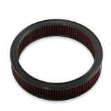 Holley 120-520 RetroFilter Drive-By-Wire Air Cleaner - 14-Inch Diameter - Dual Snorkel - Chrome