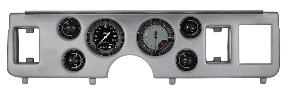 Classic Instruments 79-86 MUSTANG AUTO CROSS GRAY 6ga SET-FORD - CDMU79AXG01BA