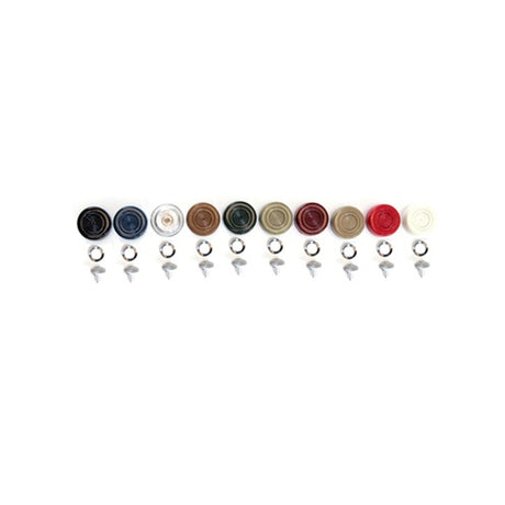 Scott Drake Window Crank Knob & Pin (Black) - C8AZ-6223352-BK