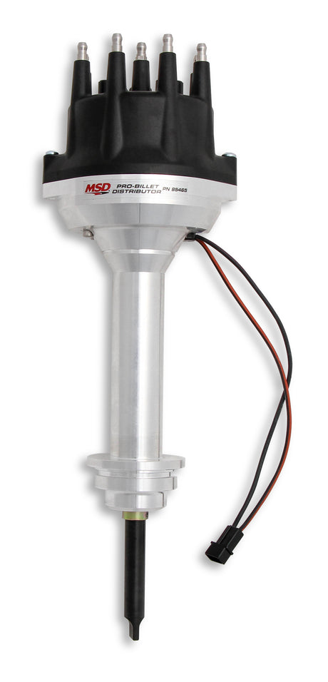 MSD Black Chrysler 426, 440 Pro-Billet Distributor - 85465