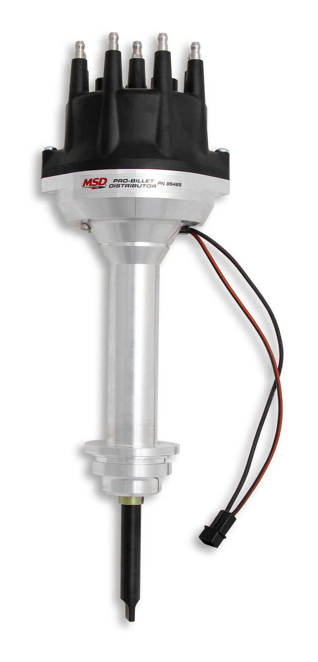 MSD Black Chrysler 426, 440 Pro-Billet Distributor - 85465