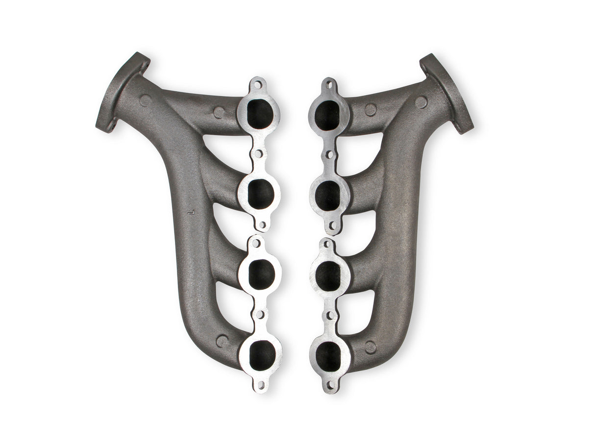 Flowtech LS Swap Exhaust Manifolds - Natural Cast Finish - 11730FLT
