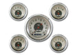Classic Instruments American Nickel 5 Gauge Set - AN00SHC