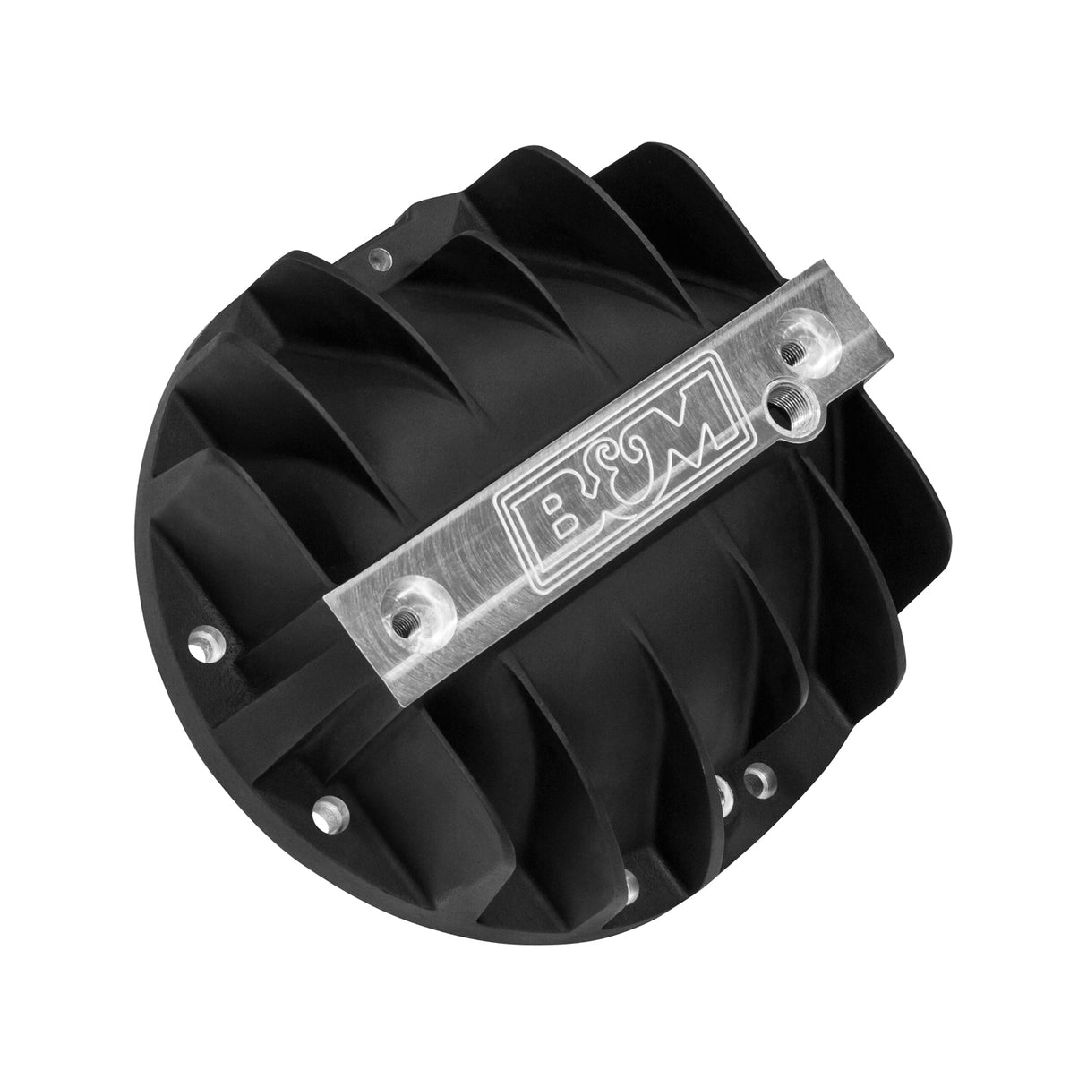 B&M Hi-Tek Aluminum Differential Cover for AAM 9.5/9.76 - Black - 71506