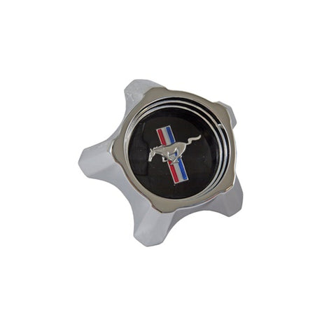 Scott Drake 1967 Styled Steel Hub Cap (Black) - C7ZZ-1130-B