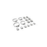 Scott Drake Stainless Steel FoMoCo Hose Clamp Kit - 8287-SBFK
