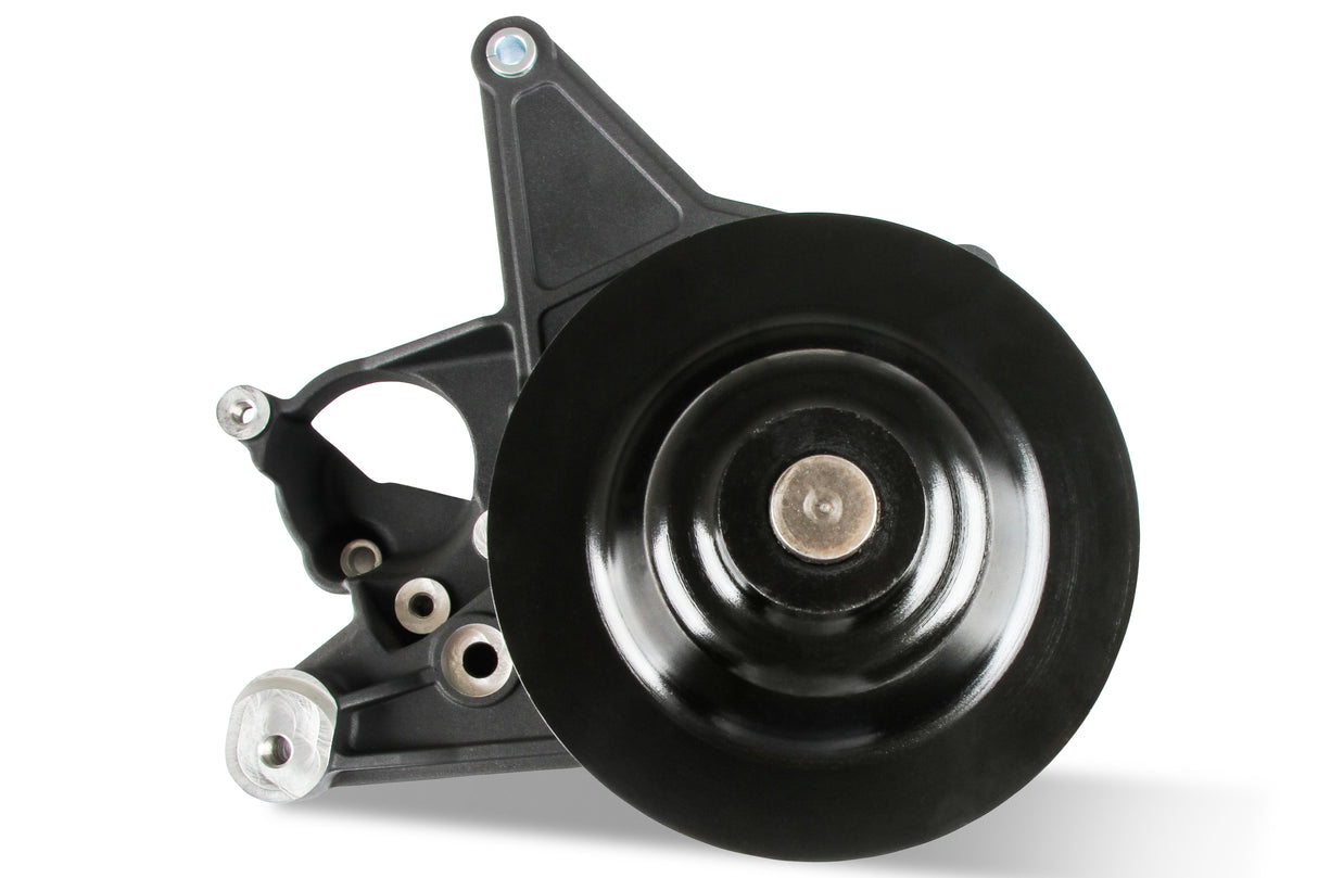 Holley 97-267BK BRACKET KIT, P/S LT5-W SHORT SPACER NATURAL-BLACK FINISH