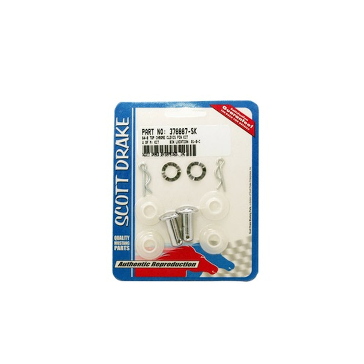 Scott Drake Convertible Top Clevis Pin Kit - 378887-SK