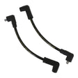 ACCEL Custom Wire Set - 82-94 Dyna FXR, FXRS, FXRT - 8.8mm - Spiral Core - Black - 172082K