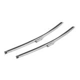 Scott Drake 66-68 Windshield Wiper Arm and Blade Kit, Polished Stainless Steel - KIT-WIP-6