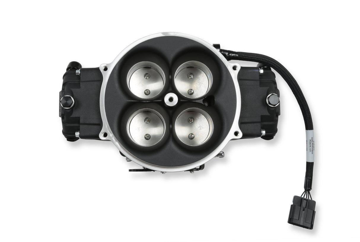 Holley 550-1081 EFI Terminator X Stealth 2x4 4500 Kit - Black