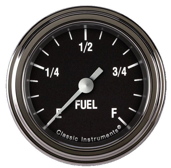 Classic Instruments Hot Rod 2 1/8" Fuel Gauge - HR109SLF