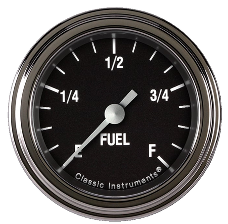Classic Instruments Hot Rod 2 1/8" Fuel Gauge - HR109SLF