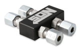 NOS 1-1/8" NPT in 4 out Distribution Block - Black - 16714BNOS