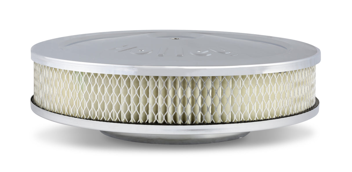 Holley 120-145 10" Chrome Round Air Cleaner