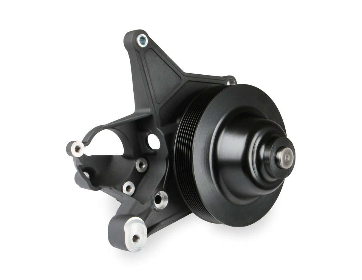 Holley BRACKET KIT, P/S LT4-W SHORT SPACER NATURAL-BLACK FINISH - 97-253BK