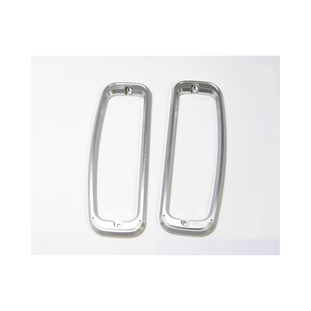 Scott Drake Bronco Tail Light Bezels (Billet) - C7TZ-99279A6-7B