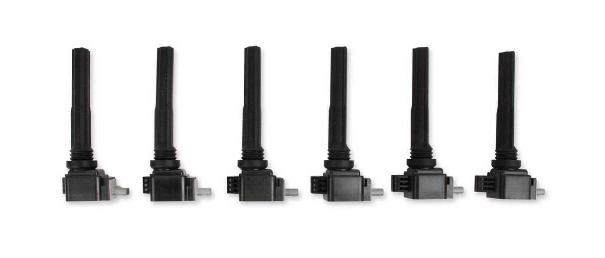 ACCEL Ignition Coil 2017-2020 Ford EcoBoost 3.5L engines, Black, 6-pack - 140647K-6