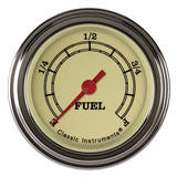 Classic Instruments Vintage 2-1/8" Fuel Level Gauge - VT109SLF