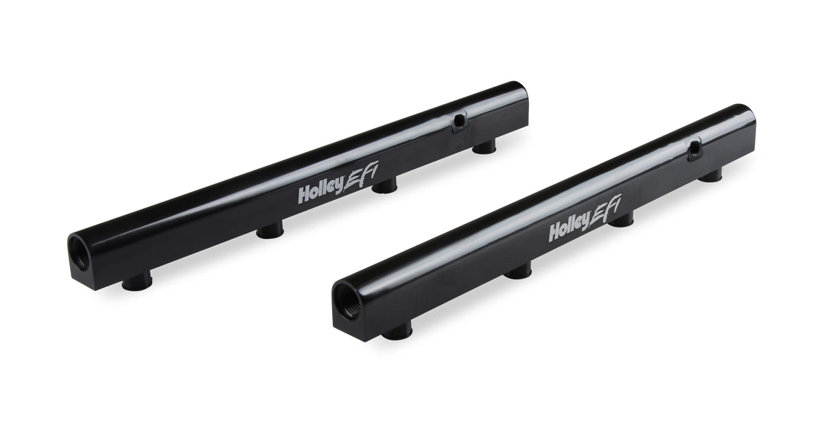 Holley 534-283 Hi-Flow Billet Fuel Rails for Coyote Engines