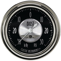 Classic Instruments All American Tradition 2-5/8" Boost/Vac Gauge - AT341SLC