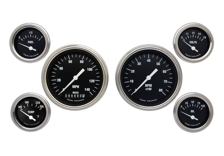 Classic Instruments HOT ROD 6 GAUTOGE SET-GM - HR01SLC