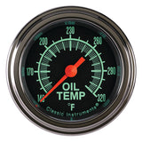 Classic Instruments G/Stock 2-1/8" Oil Temperature Gauge - GS128SLF