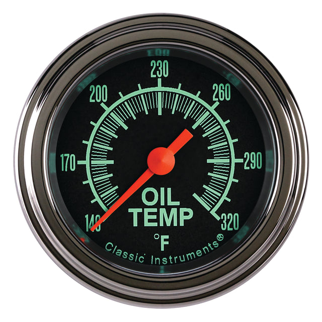 Classic Instruments G/Stock 2-1/8" Oil Temperature Gauge - GS128SLF