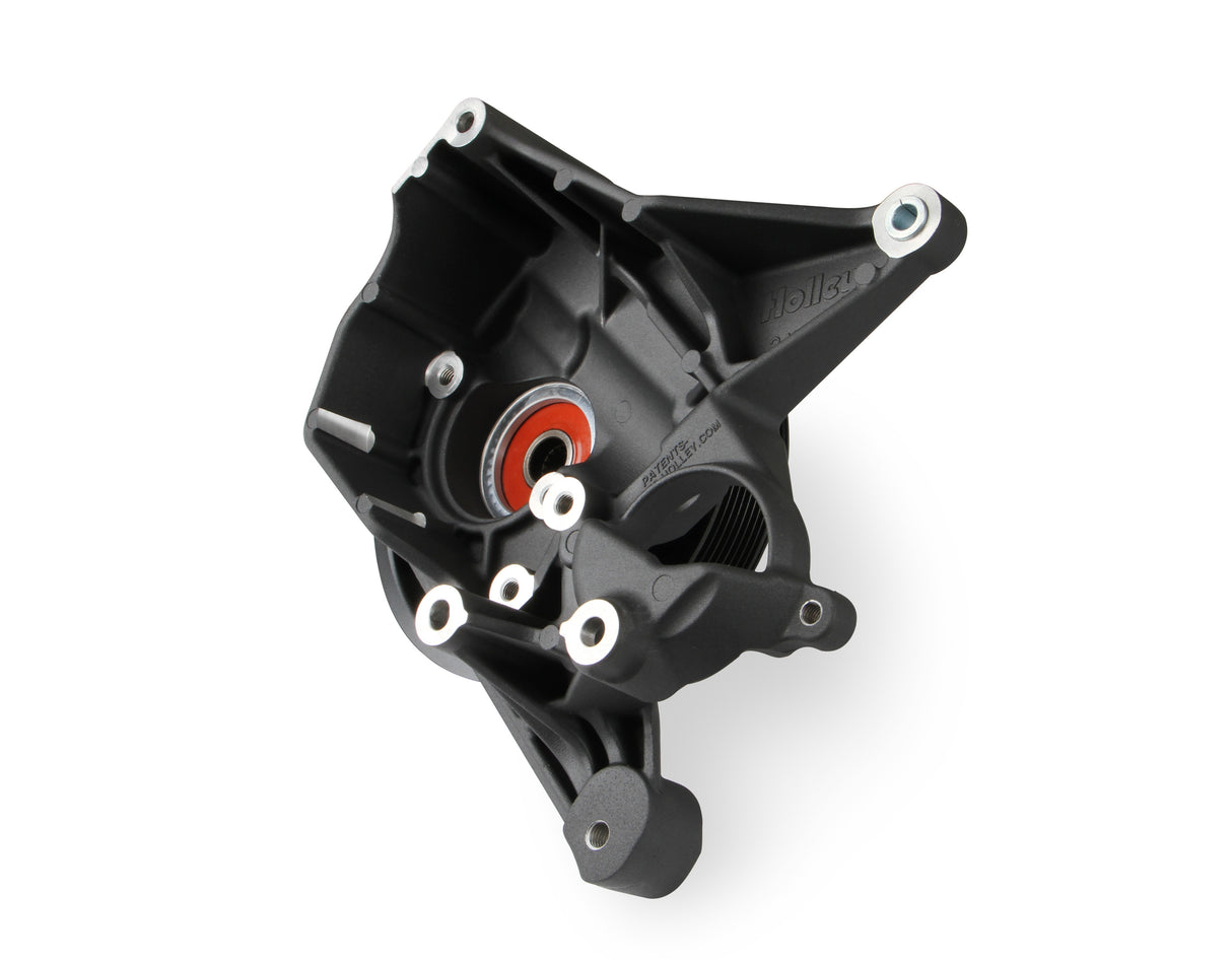 Holley 97-253BK BRACKET KIT, P/S LT4-W SHORT SPACER NATURAL-BLACK FINISH