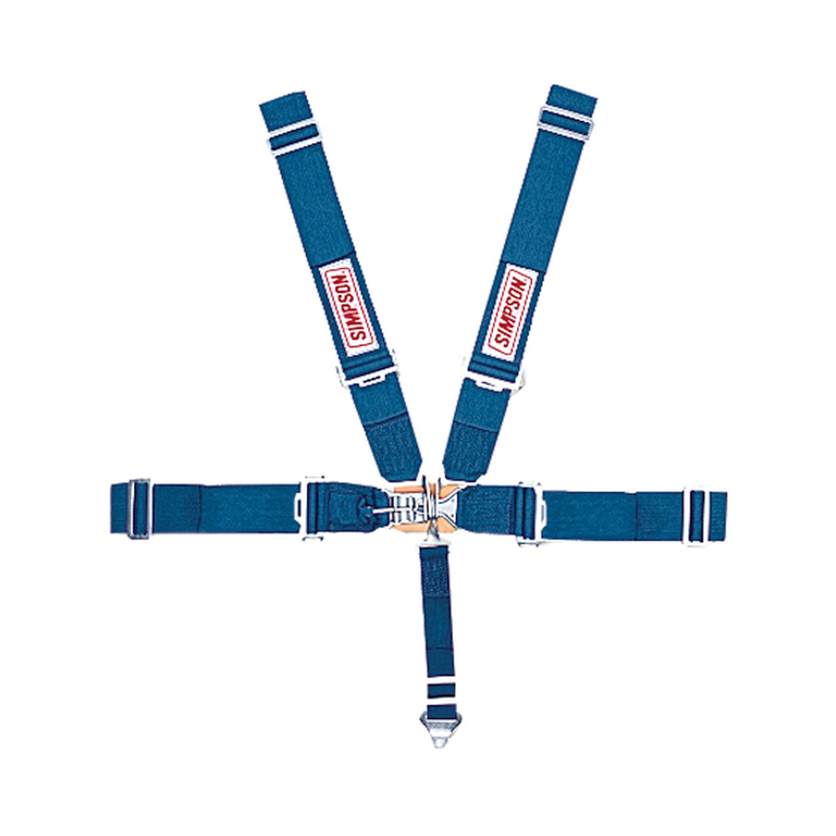 Simpson Racing STD. Latch & Link 5pt. Harness - 29064BK
