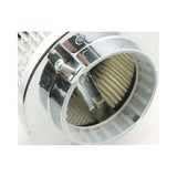 Mr Gasket Air Cleaner - Deep Dish - 4 Inch x 2 Inch - Chrome - 4354