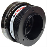 ATI Serpentine Super Damper Harmonic Balancer 7.074" OD SFI-18.1 Aluminum/Steel - Black