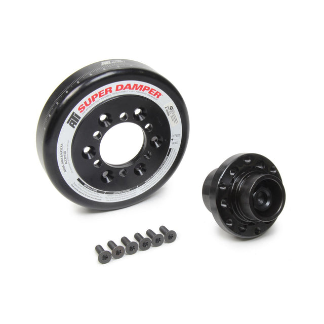 ATI Harmonic Balancer - 7.074" OD - SFI 18.1 - Aluminum/Steel - Black - Internal Balance - Big Block Chevy