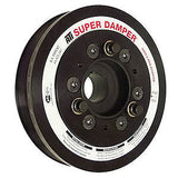 ATI Serpentine SFI 18.1 Super Damper - 6.780 in OD - Black - Internal Balance - Ford Modular