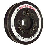 ATI Serpentine SFI 18.1 Super Damper - 6.780 in OD - Black - Internal Balance - GM LS-Series