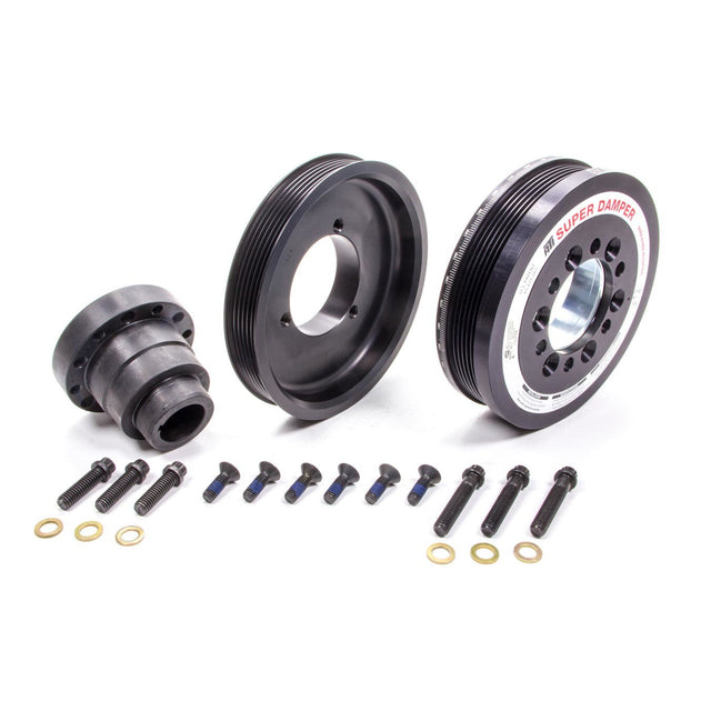 ATI Serpentine SFI 18.1 Super Damper - 6.780 in OD - Black - Internal Balance - Ford Coyote