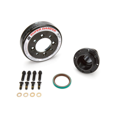 ATI Super Damper SFI 18.1 Harmonic Balancer - 6.325 in OD - Black Oxide - Internal Balance - Small Block Ford 918916