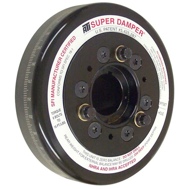 ATI Super Damper Harmonic Damper - SB Chevy 400 - 7.074" Diameter - Steel - External Balance