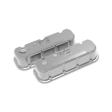 Holley 241-151 Tall M/T Valve Covers for Big Block Chevy Engines - Polished Finish