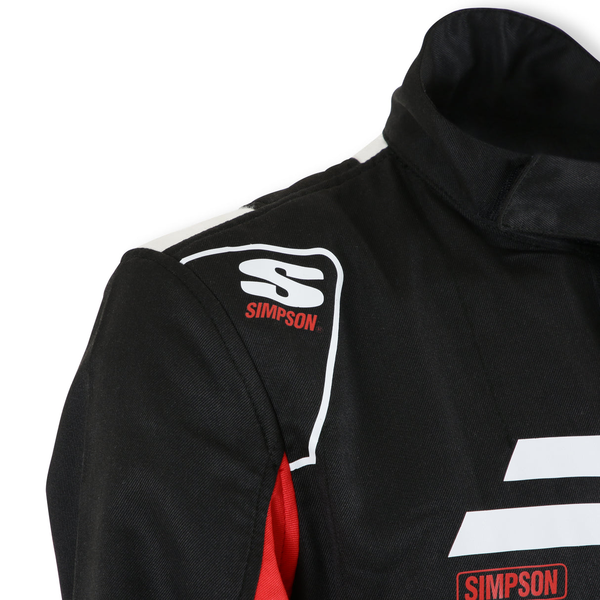 Simpson AIRSPEED SUIT Black/Red/White XL - AS02421