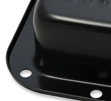 Mr Gasket Transmission Oil Pan - Black Steel - 9756BMRG