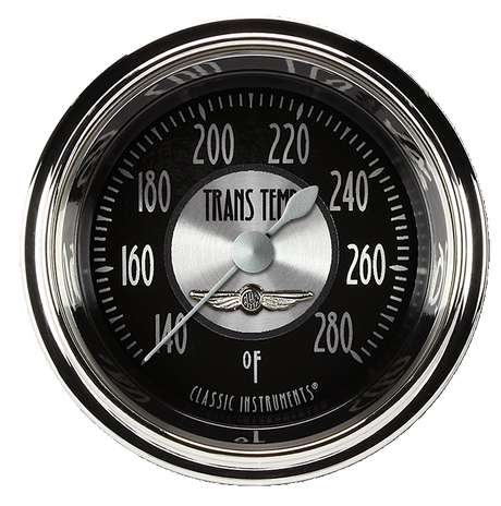 Classic Instruments All American Tradition 2 1/8" Transmission Temperature Gauge - AT127SHC