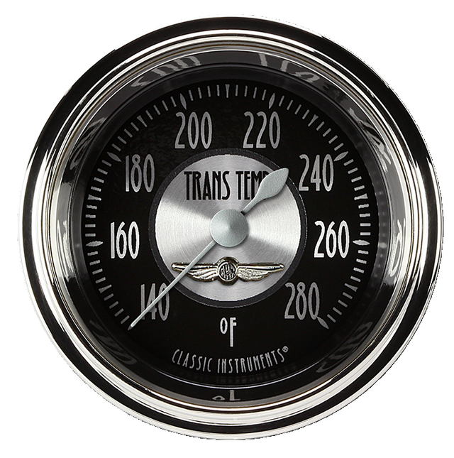 Classic Instruments All American Tradition 2 1/8" Transmission Temperature Gauge - AT127SHC