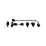 Quick Fuel Dual Feed Fuel Line #6AN (Slayer Series - Black) - 34-600SL-BLKQFT
