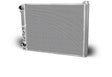 AFCO Aluminum Radiator Ford Style Double Pass 26 X 19 X 1.50 Core, Universal 20 AN Female Inlet - 80184FNDP-U 80184FNDP-U