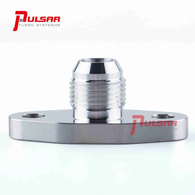 Pulsar Oil Drain Flange Install Kit for Precision Turbo T4 T67 T72 T76 T78