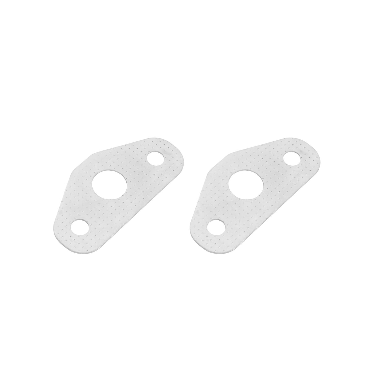 Scott Drake Door Latch Striker Plate Set Stainless Steel - C5AZ-6222008-SS