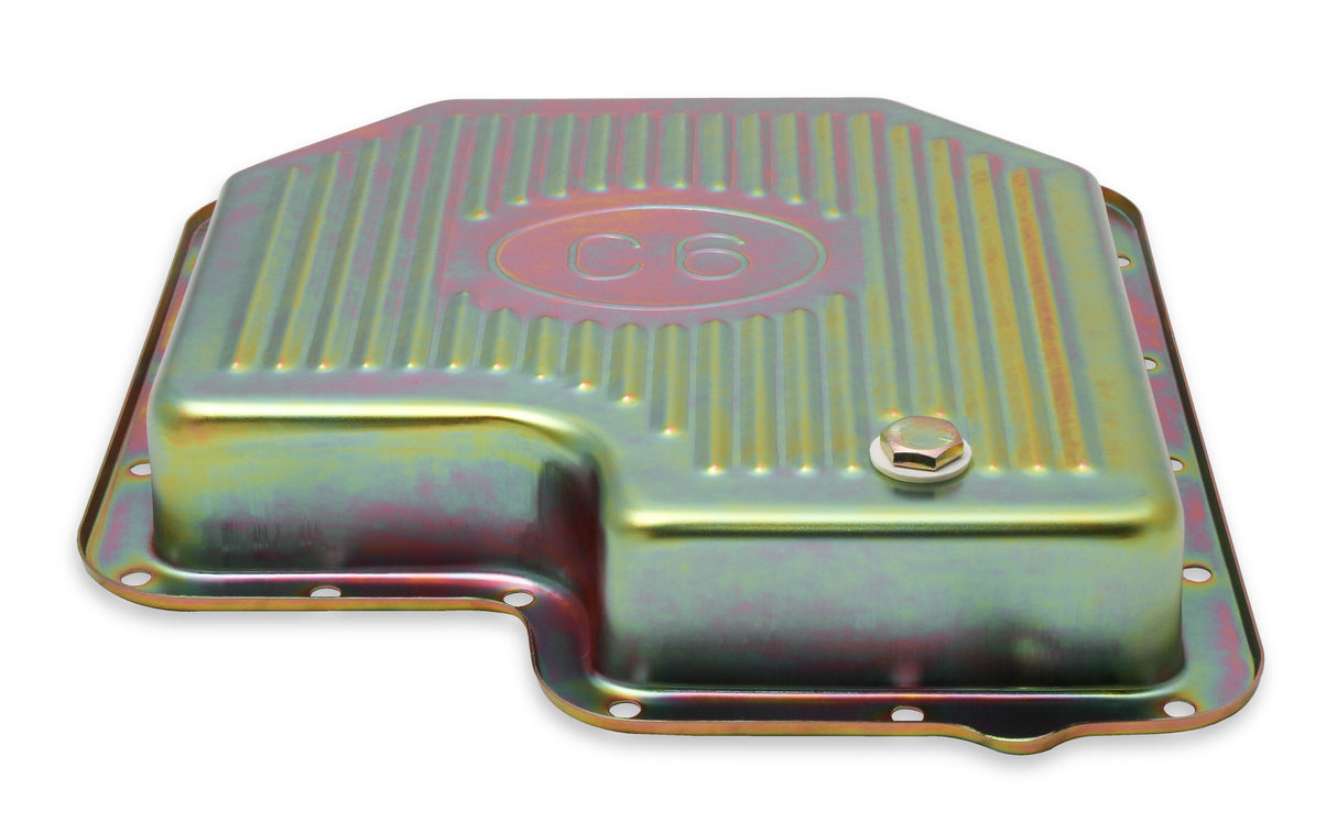 Mr Gasket Transmission Oil Pan - Zinc - 9756ZMRG